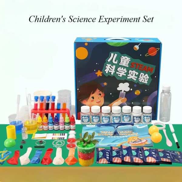 Children DIY Handmade Science Lesson Experiment Material Kits School Physics Stem Toys Technological Educational Aids for Kids