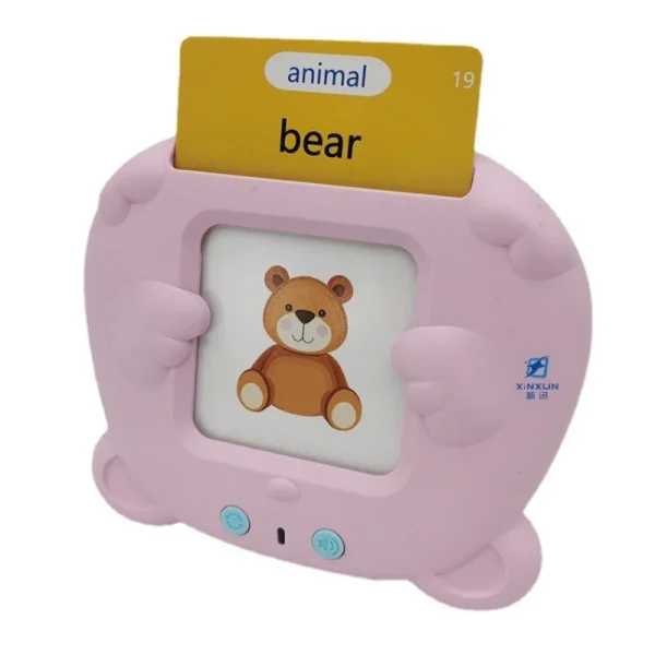 Language Audio Book Learning Education 112 Cards Kids Talking Audio Book Machine Gift Russian English Spanish French Portuguese - Image 6