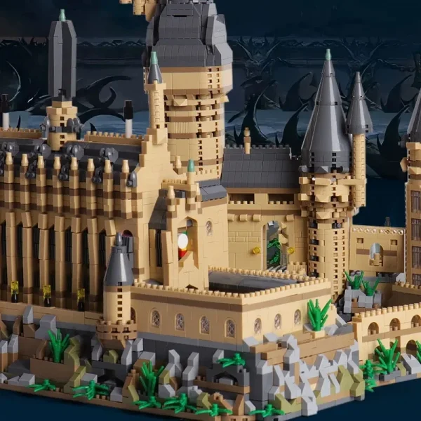 Micro Bricks City Creative Medieval Magic Castle Series School Architecture Palace Model Building Blocks Gifts Kid Assembly Toys - Image 4