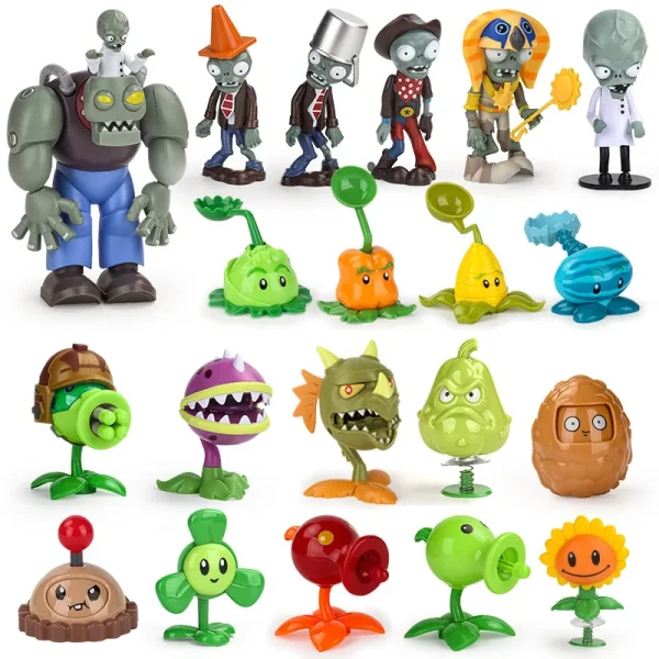 New Role PLANTS VS ZOMBIES 2 PVZ Toys Full Set Gift For Boys Box-packed Children's Dolls Action Figure Model Present Map - Image 4