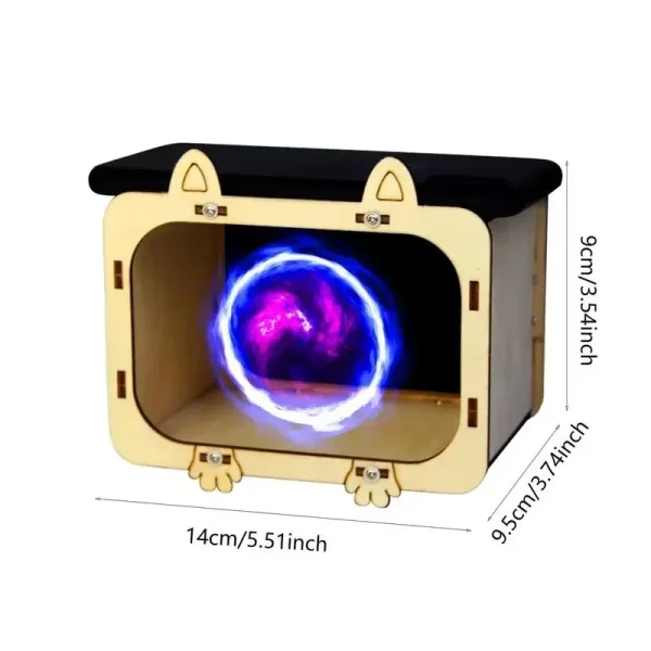 Upgraded DIY 3D Holographic Cinema Mobile Phone Projector Scientific Experiment Materials Children's Educational Technology Toys - Image 6